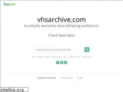 Sites similar to vhsarchive.com