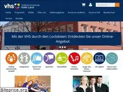 Sites similar to vhshoferland.de