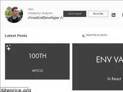Sites similar to vhudyma-blog.eu