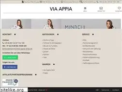 Sites similar to via-appia-mode.de