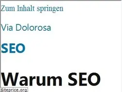 Sites similar to via-dolorosa.de