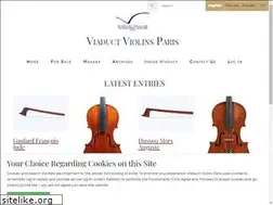 Sites similar to viaductviolins.com