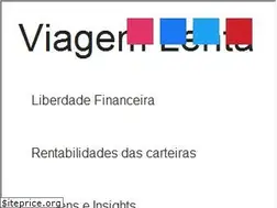 Sites similar to viagemlenta.com