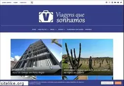 Sites similar to viagensquesonhamos.com.br