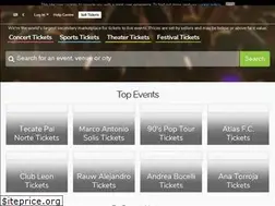 Sites similar to viagogo.com.mx