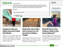 Sites similar to viajaenmimochila.com