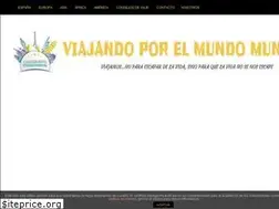 Sites similar to viajandoporelmundomundial.com