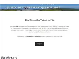 Sites similar to viajandosinprisa.com