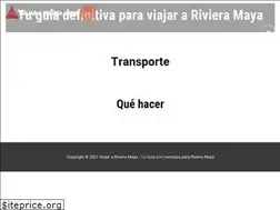 Sites similar to viajararivieramaya.com