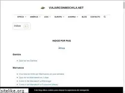 Sites similar to viajarconmochila.net
