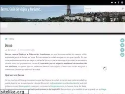 Sites similar to viajarporbernaeslomio.es