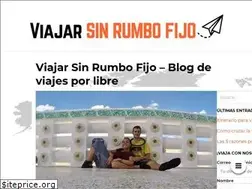 Sites similar to viajarsinrumbofijo.com