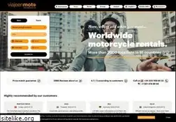 Sites similar to viajeenmoto.com