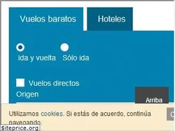 Sites similar to viajes.com
