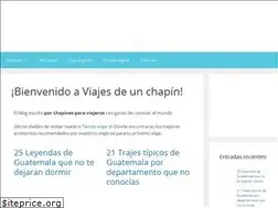 Sites similar to viajesdeunchapin.com