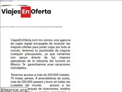 Sites similar to viajesenoferta.com.mx