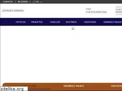 Sites similar to viajesgirasol.com