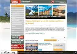Sites similar to viajessingles.es