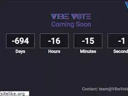 Sites similar to vibevote.com