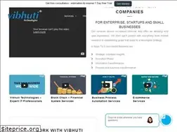 Sites similar to vibhuti.biz
