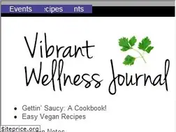 Sites similar to vibrantwellnessjournal.com