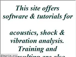 Sites similar to vibrationdata.com