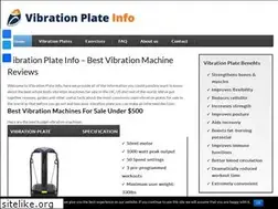 Sites similar to vibrationplateinfo.com