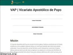 Sites similar to vicariatopuyo.org