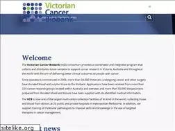 Sites similar to viccancerbiobank.org.au