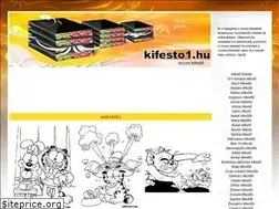 Sites similar to vicces-kifestok.kifesto1.hu