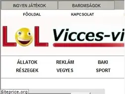 Sites similar to vicces-video.hu