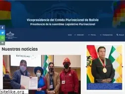 Sites similar to vicepresidencia.gob.bo