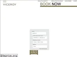 Sites similar to viceroyhotels.com