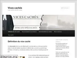 Sites similar to vices-caches.info