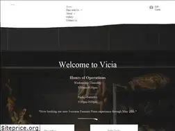 Sites similar to viciarestaurant.com
