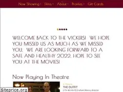 Sites similar to vickerstheatre.com