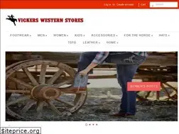 Sites similar to vickerswesternstore.net