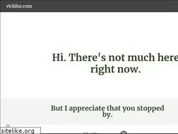 Sites similar to vickiho.com