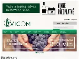 Sites similar to vicom-vino.cz