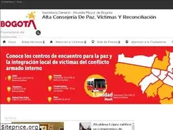 Sites similar to victimasbogota.gov.co