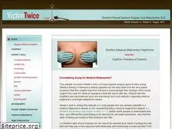 Sites similar to victimtwice.com