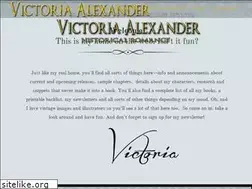 Sites similar to victoriaalexander.com
