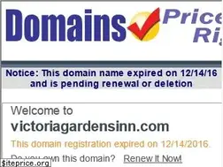 Sites similar to victoriagardensinn.com