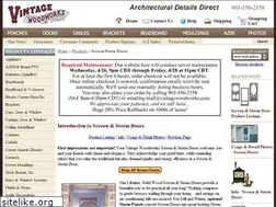 Sites similar to victorianscreendoors.com