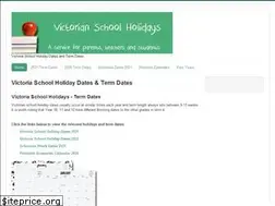 Sites similar to victoriaschoolholidays.com.au