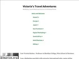 Sites similar to victoriastraveladventures.com