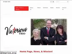 Sites similar to victorioustrio.com