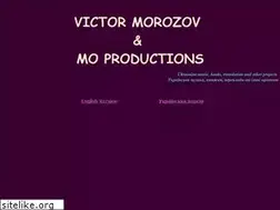 Sites similar to victormorozov.com