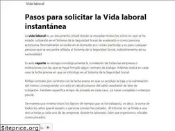 Sites similar to vida-laboral.es