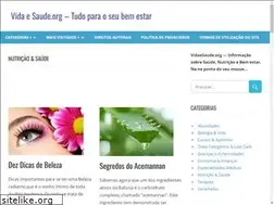 Sites similar to vidaesaude.org
